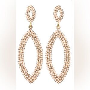 Rhinestone Drop Earrings